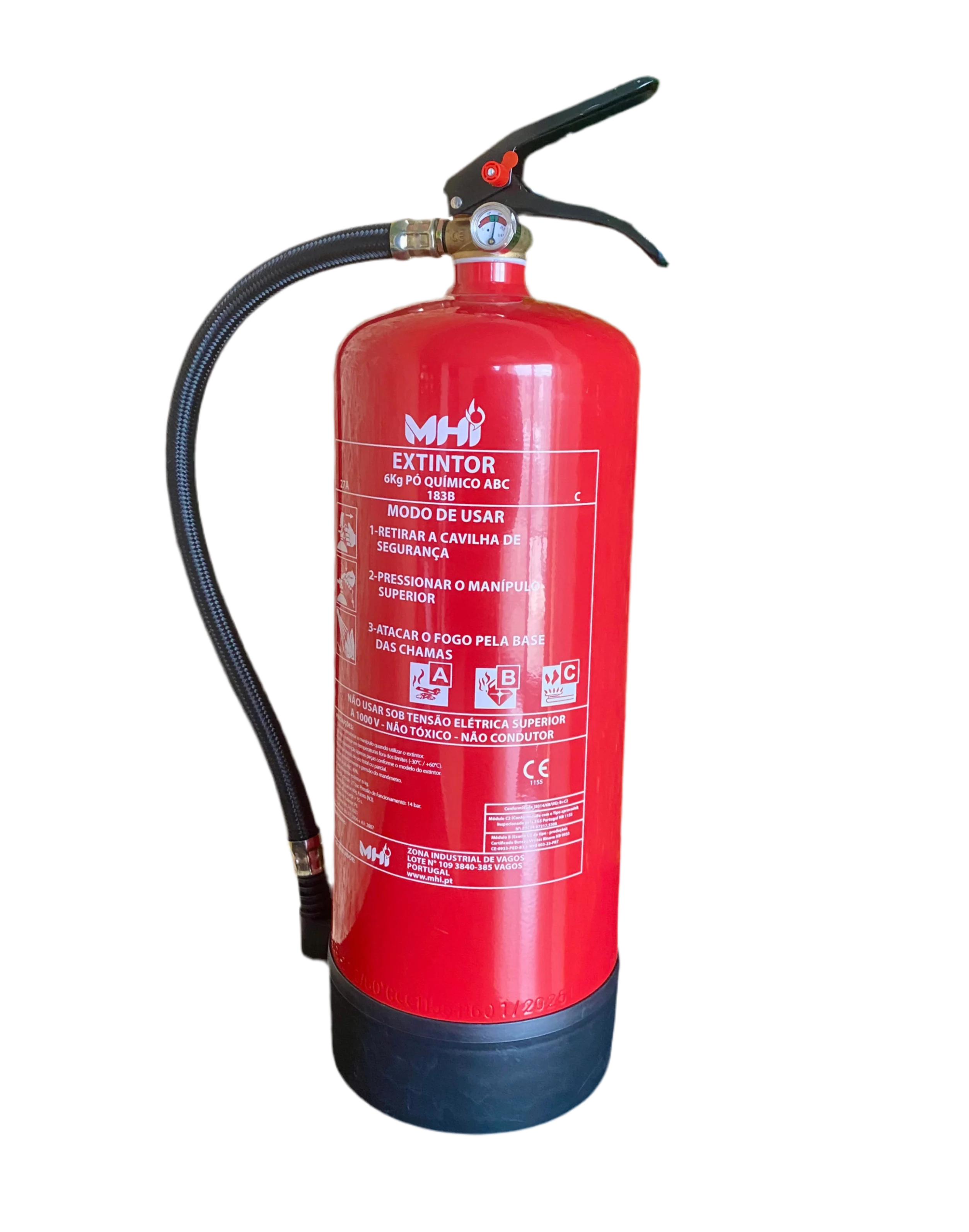 Extintor ABC 6 Kg