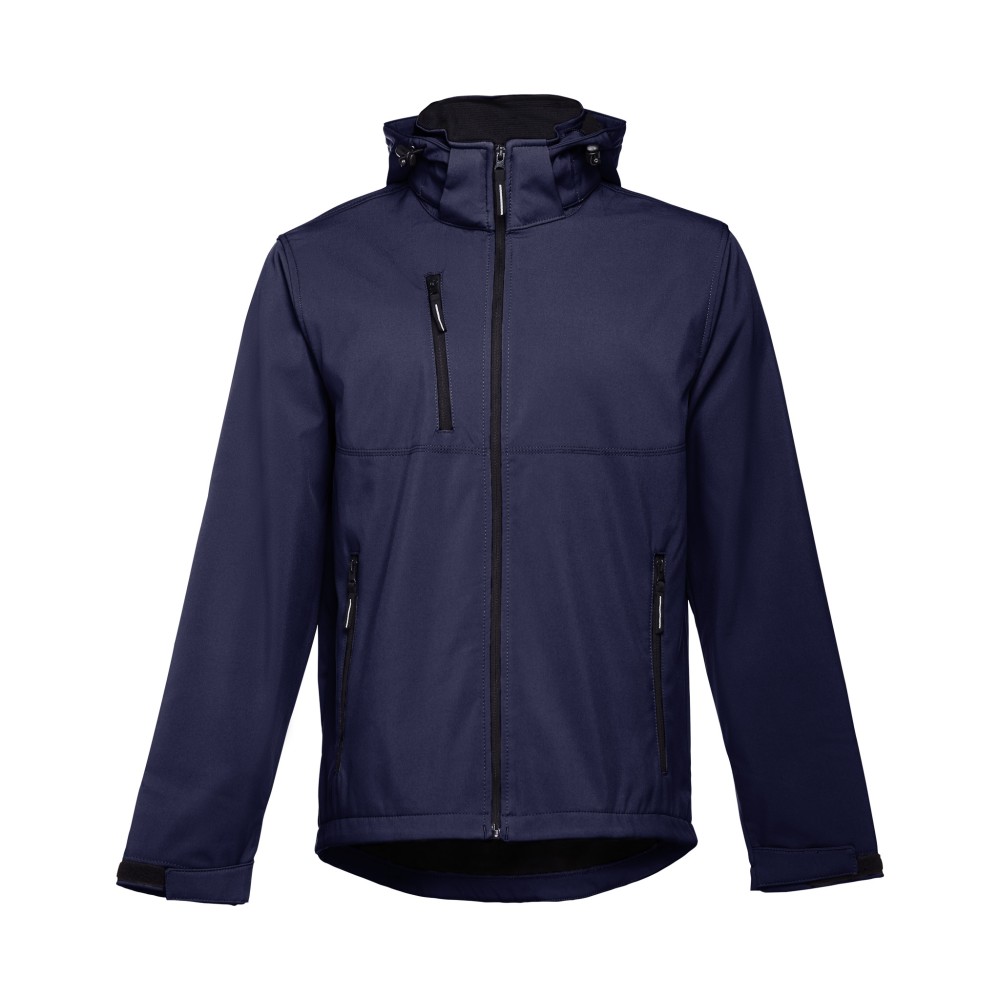 Casaco Softshell C/ Capuz Cor Navy