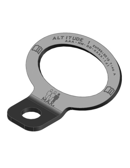 Placa de Ancoragem Para 3 Operadores Abertura de 70 mm 