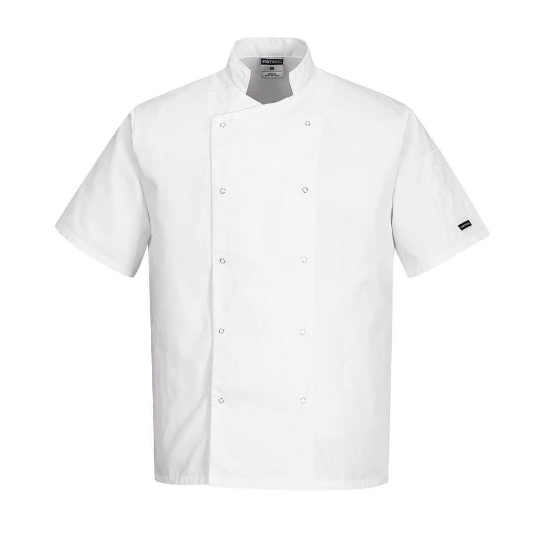 Casaco de Chefe Manga Curta Branco
