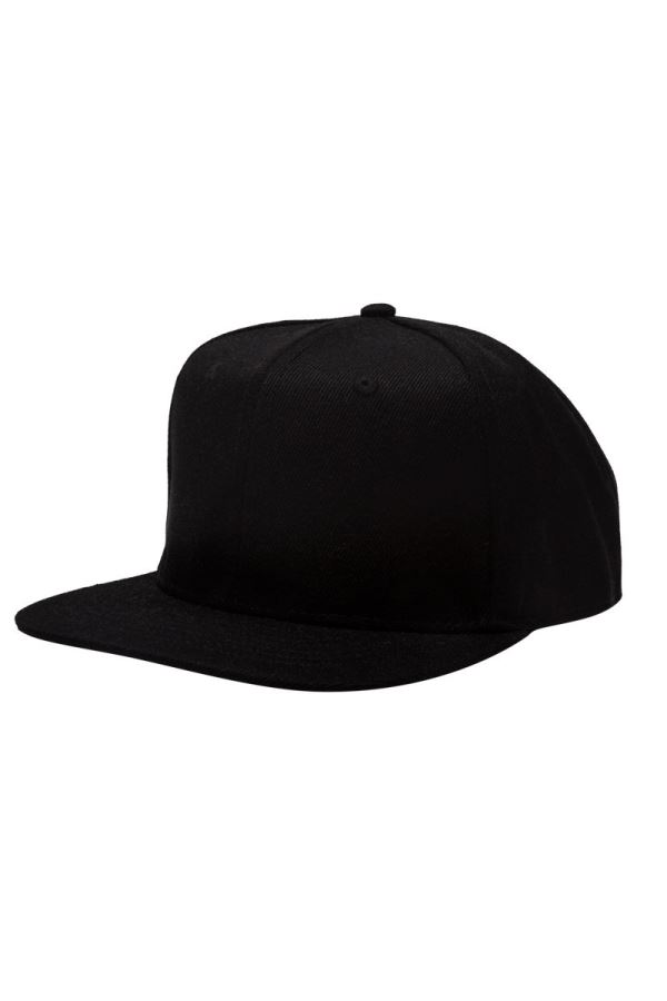 Boné de 6 Painéis Preto