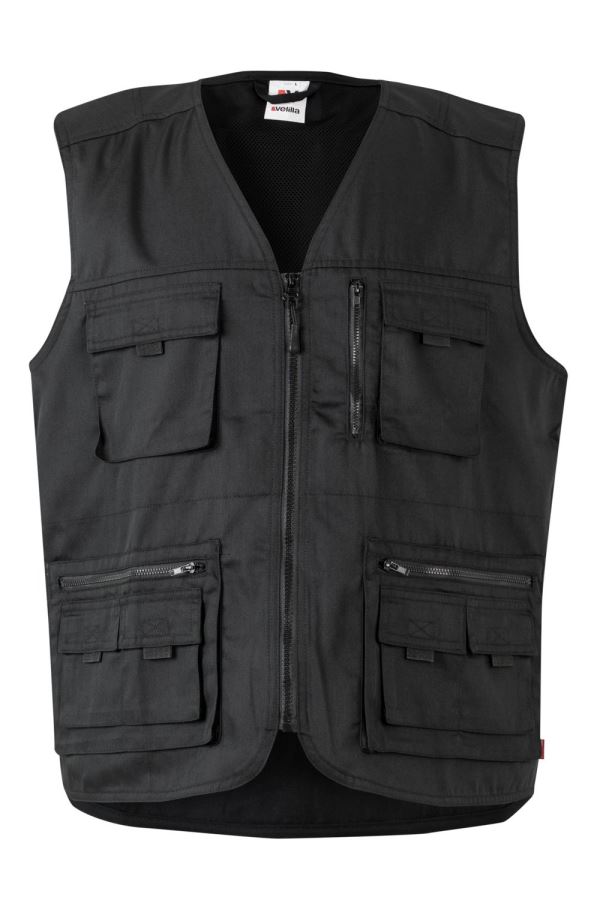 Colete Multibolsos Preto