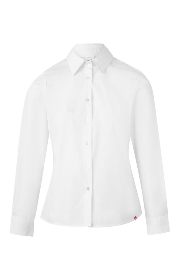 Camisa Branca de Manga Comprida Senhora