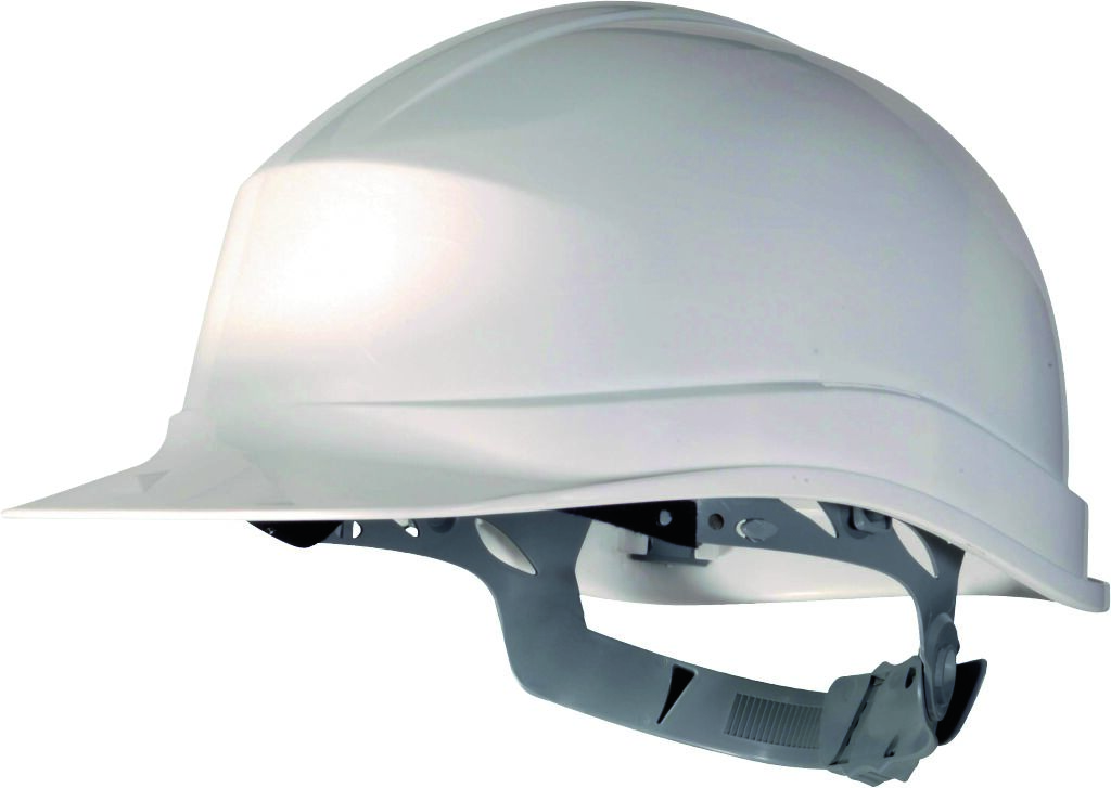 Capacete Estaleiro em Polipropileno (PP) Aperto Deslizante Cor Branco