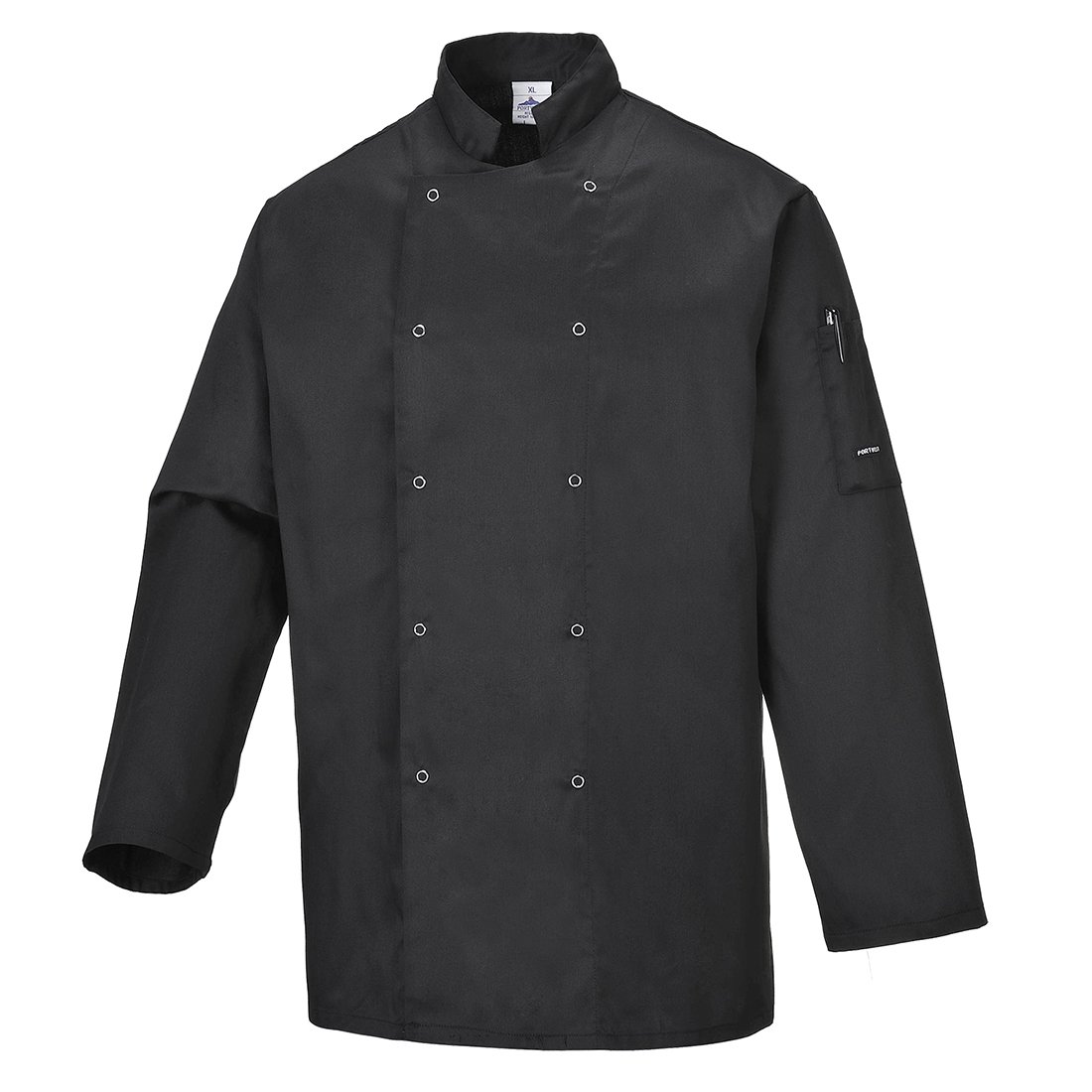 Casaco de Chefs Suffolk em Kingsmill Preto