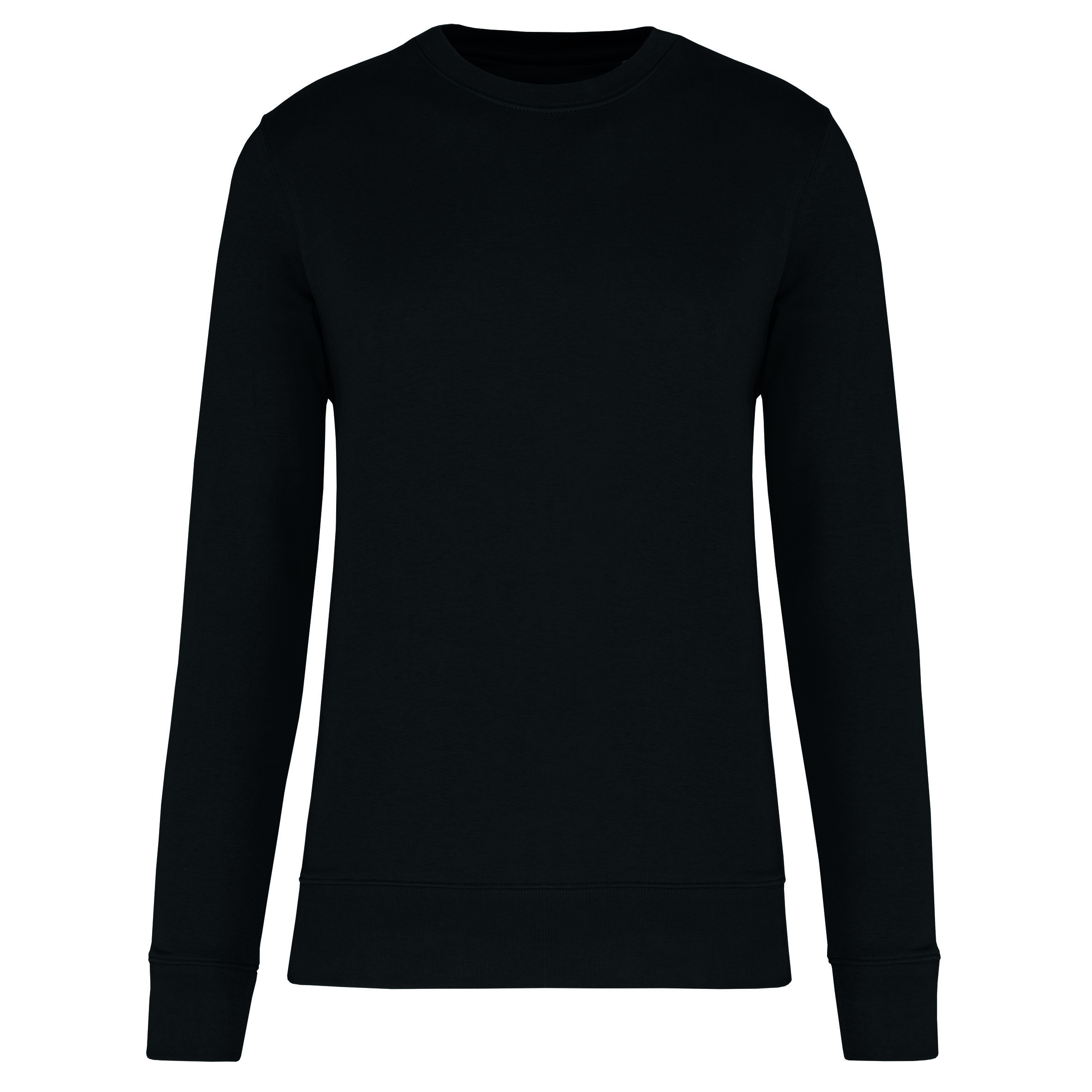 Camisola Sweat-Shirt Manga Comprida Cor Preto