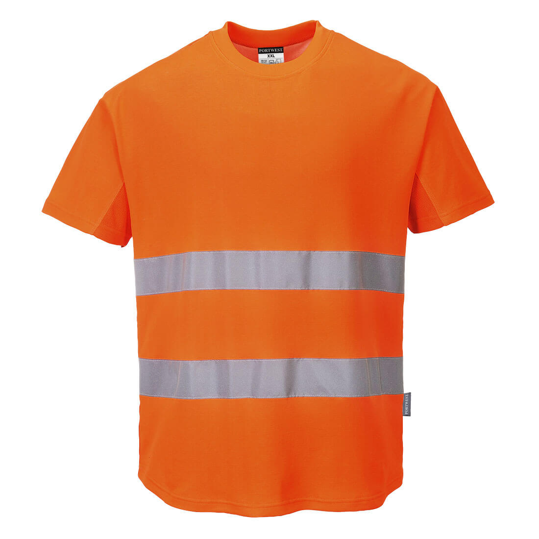 T-shirt -Mesh Ventilada /C Alta Visibilidade Laranja 175Grs.
