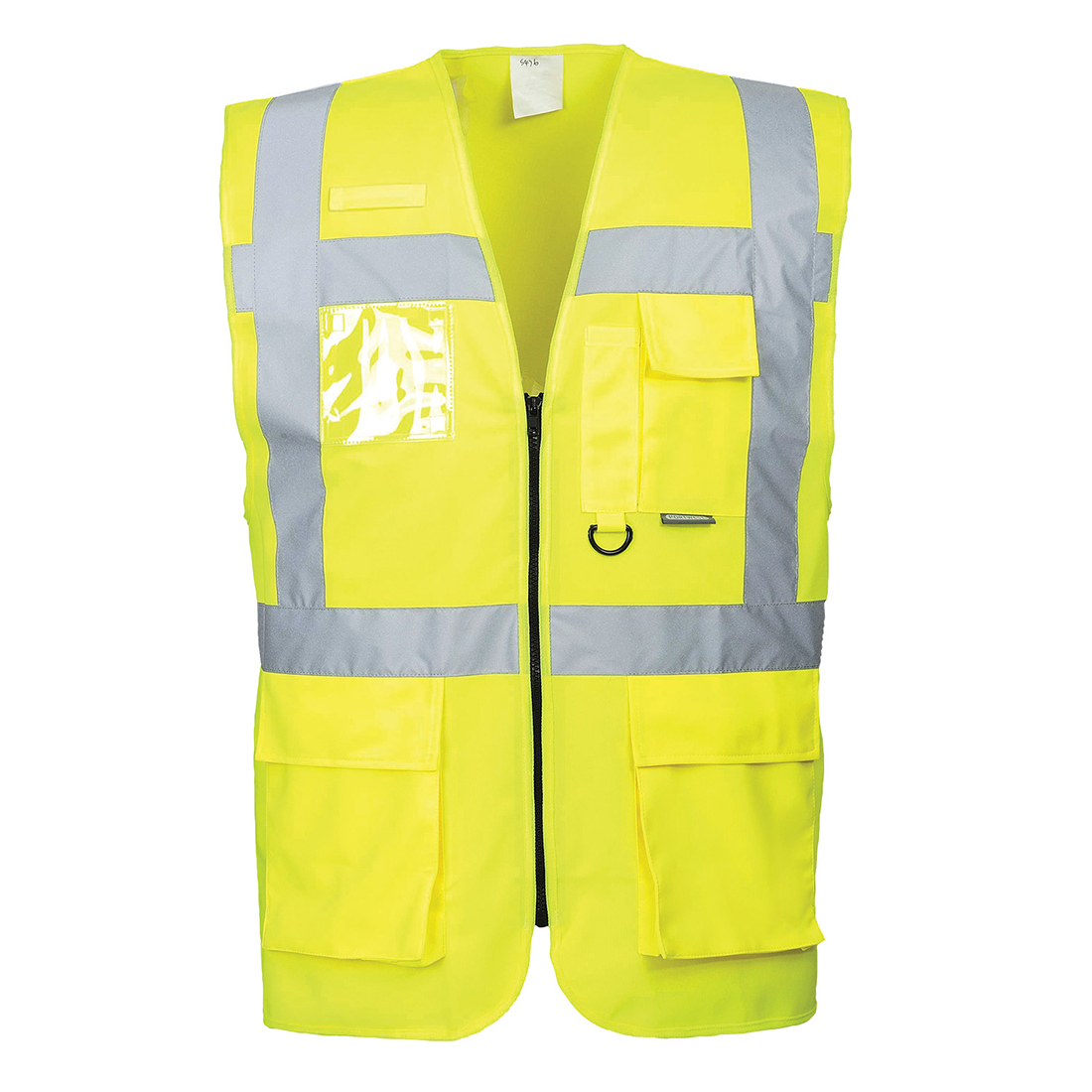 Colete Alta Visibilidade Executive Berlin Amarelo Fluor