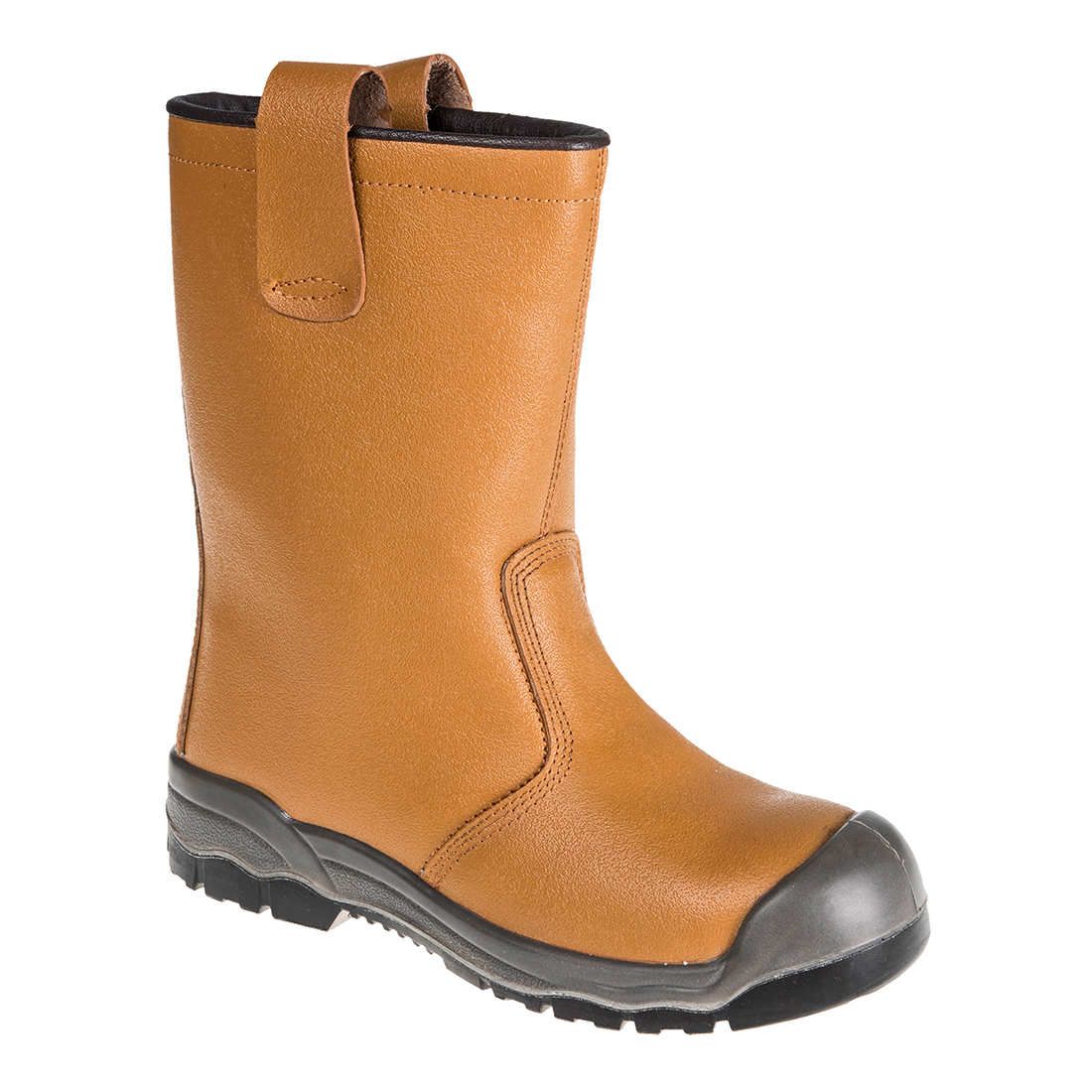 Bota Proteção Rigger Steelite Castanho S1P CI ( C/Biqueira A/Desgaste)
