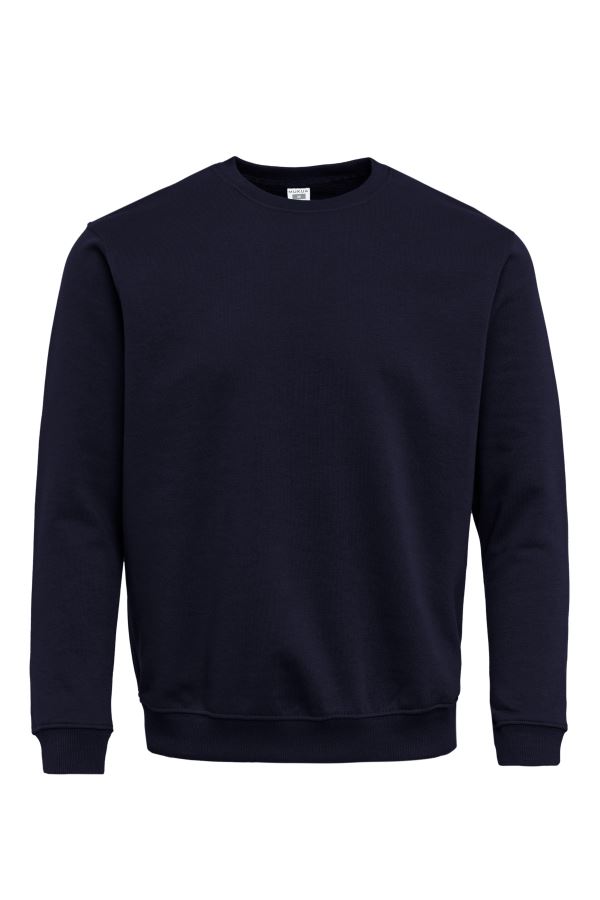 Sweat-Shirt Manga Comprida Azul Marinho