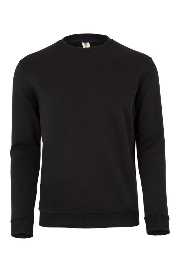 Sweat-Shirt Manga Comprida Preto