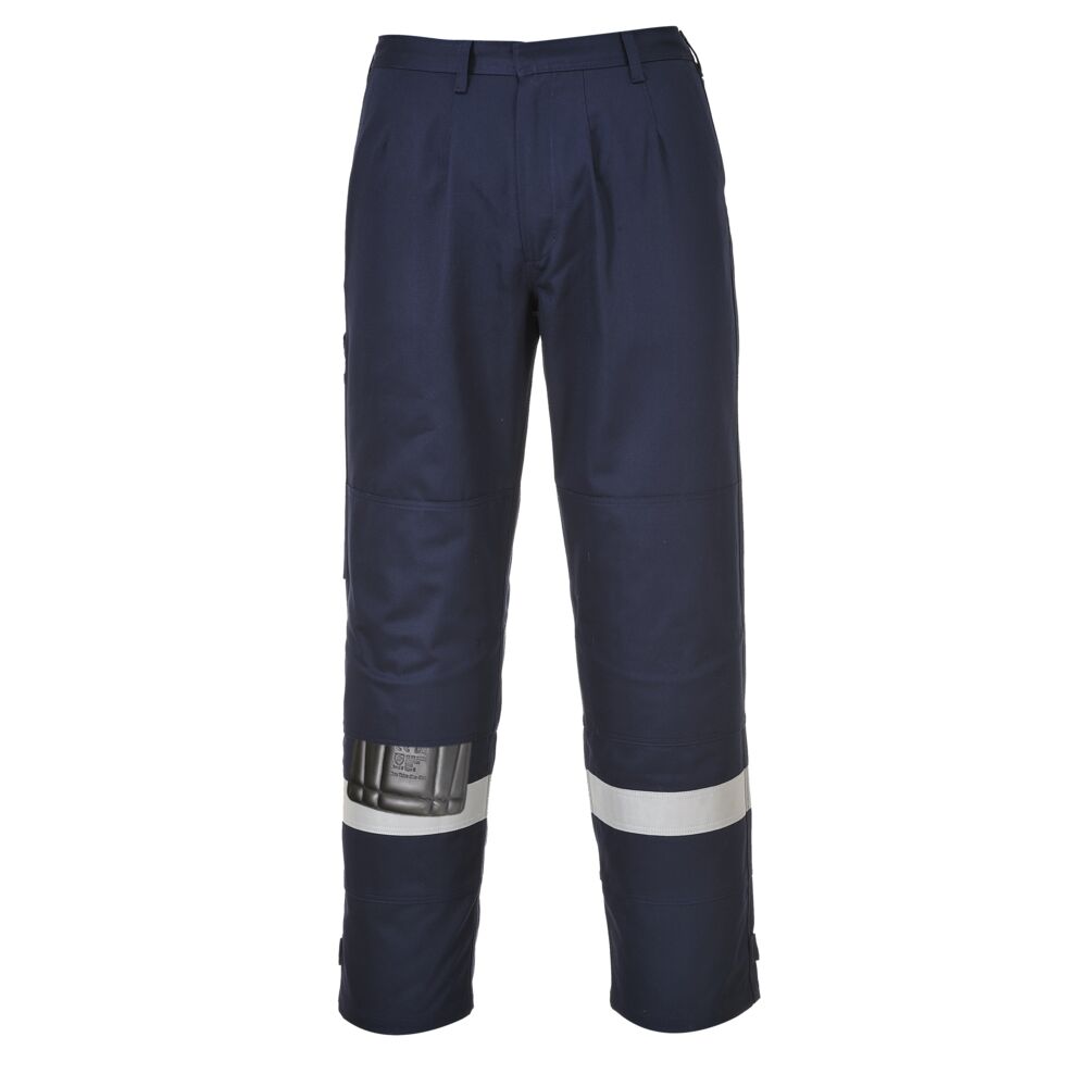 Calça  Bizflame Pro Anti-Estático e Ignifugo Arco Electrico C/ Refletores