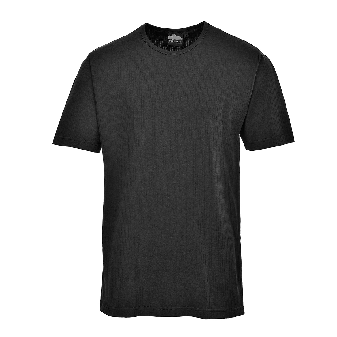 T-Shirt Térmica de manga Curta Preto