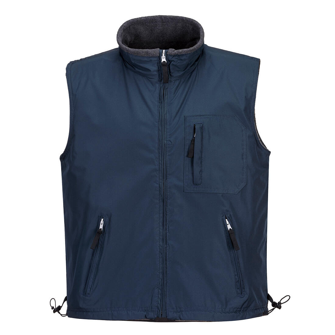 Colete Reversivel Azul Marinho