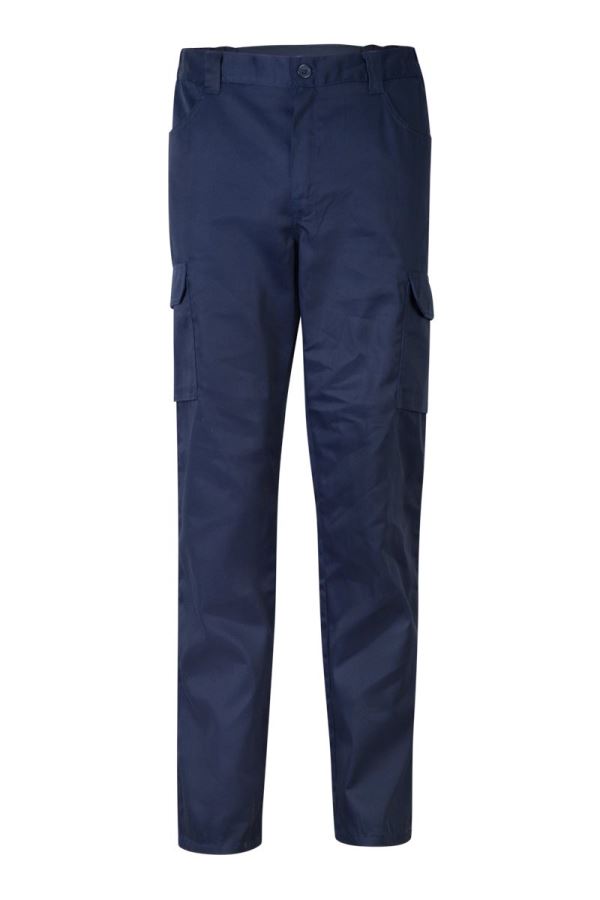 Calças Slim Fit Azul Marinho 