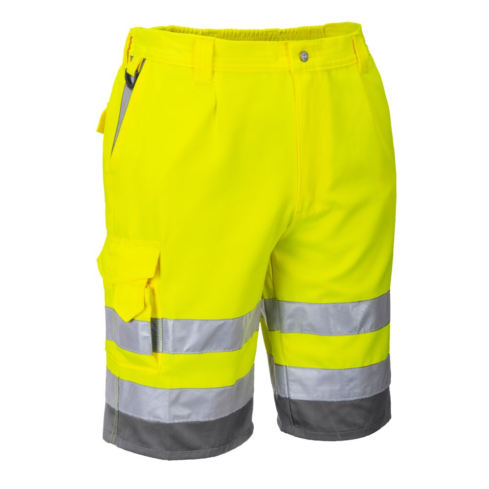Calções Amarelo de Alta Visibilidade