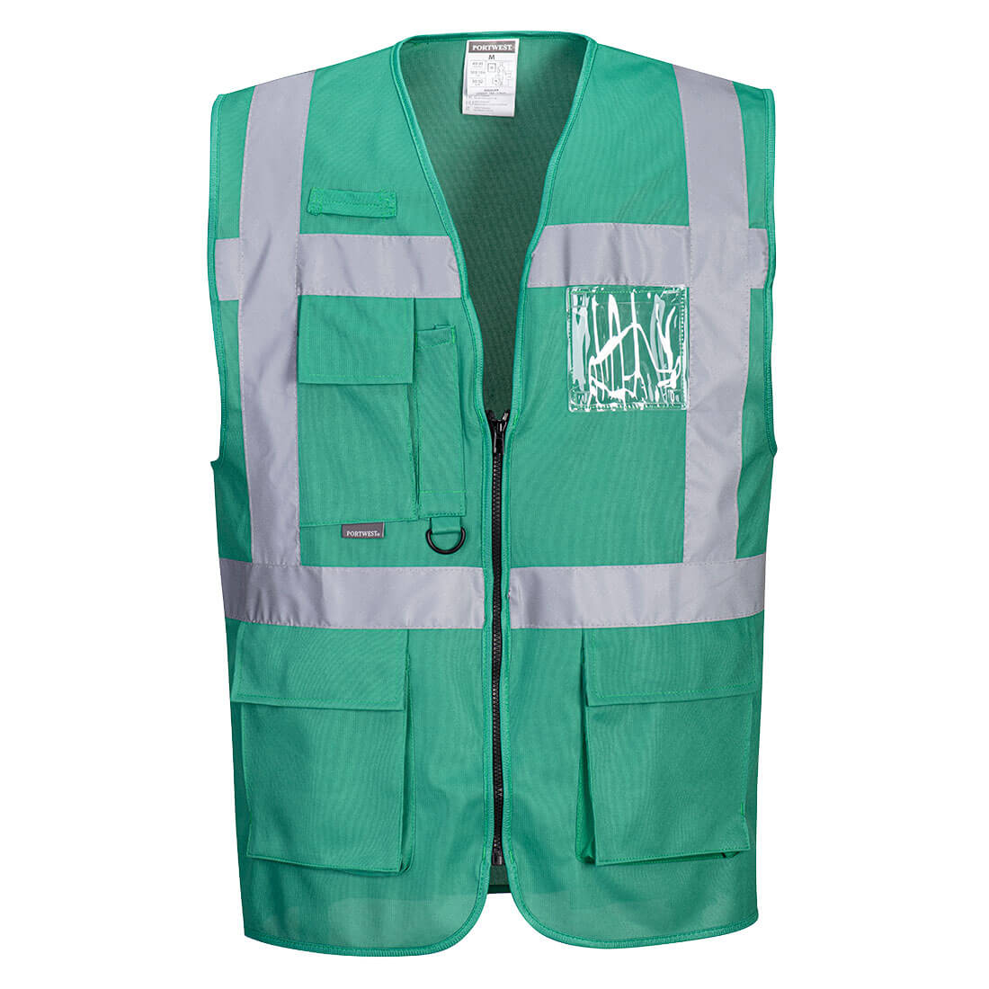 Colete de Alta Visibilidade Executivo Verde Bottle Green